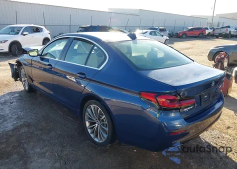 2022 BMW 540 I из США, поврежденный, VIN WBA53BJ05NWX46968